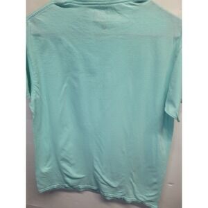 Artist Union Clothing Co Mens Large Mint‎ Green Flamingo Embroidered T-Shirt L